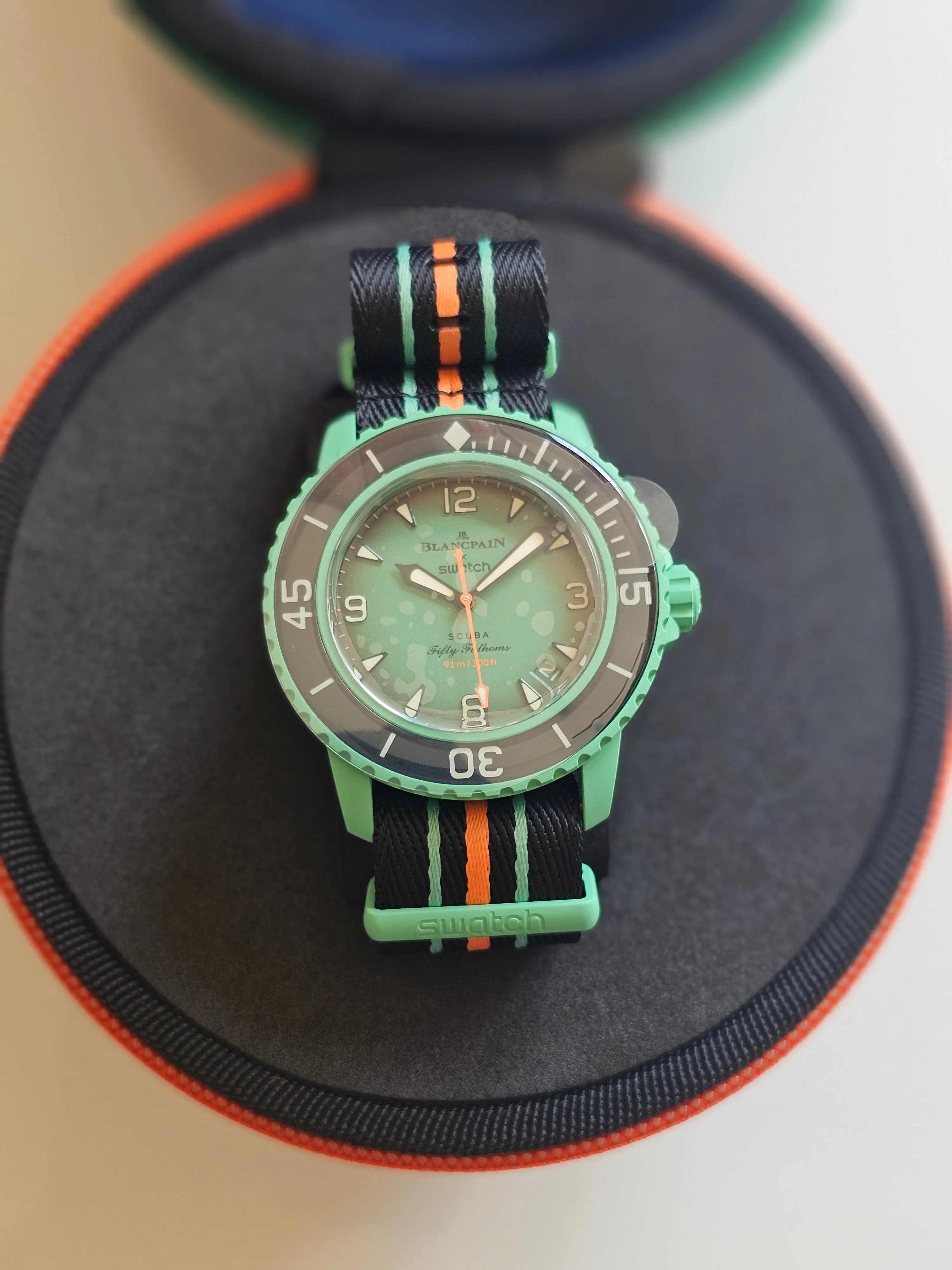 Blancpain X Swatch Fifty Fathoms Scuba Collection: Indian Ocean Edition
