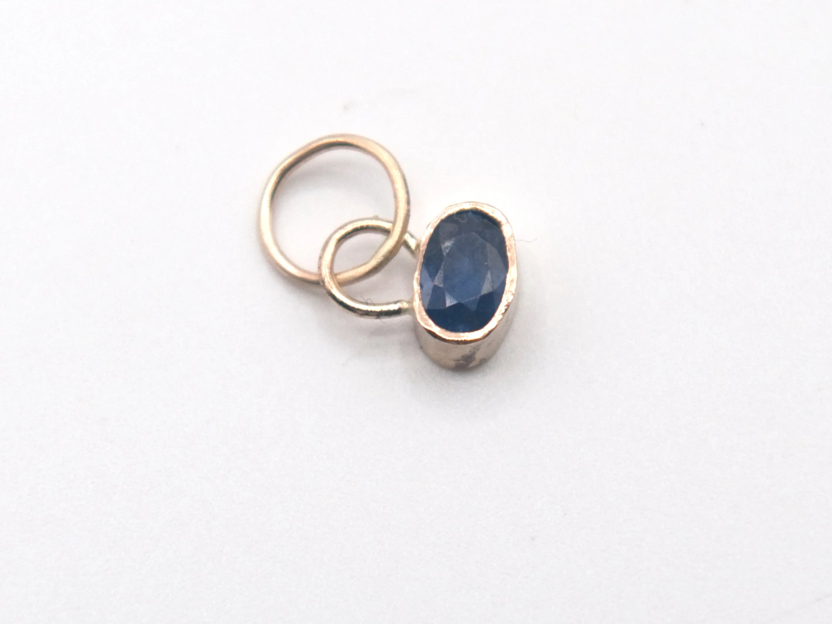 Blue Sapphire Roma Charm
