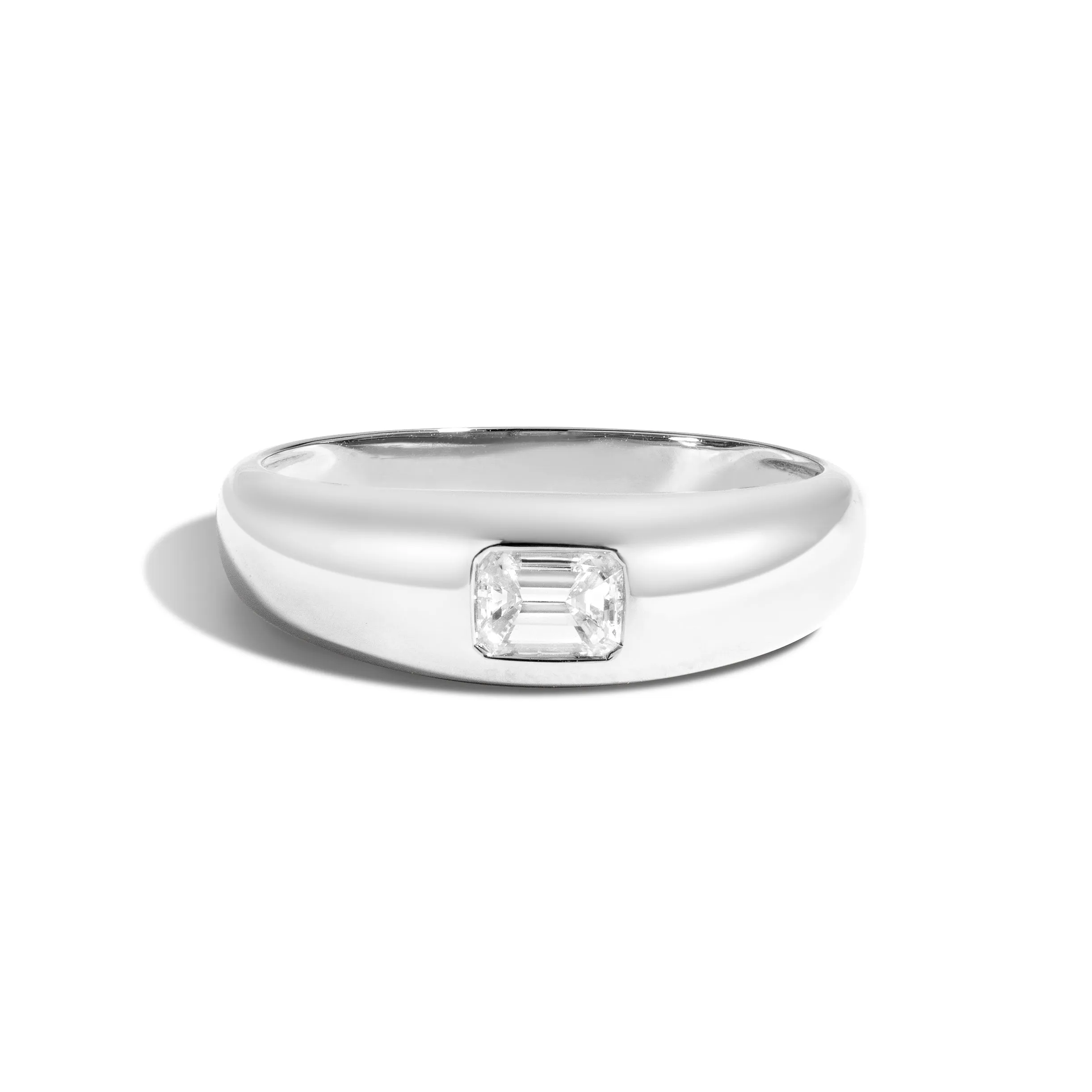 Bombe Ring with Emerald Cut