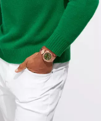 BR 05 GREEN GOLD BRACELET