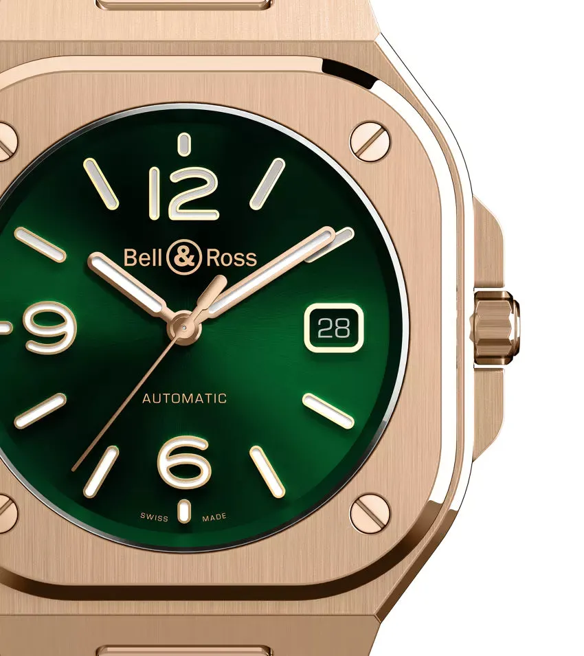 BR 05 GREEN GOLD BRACELET