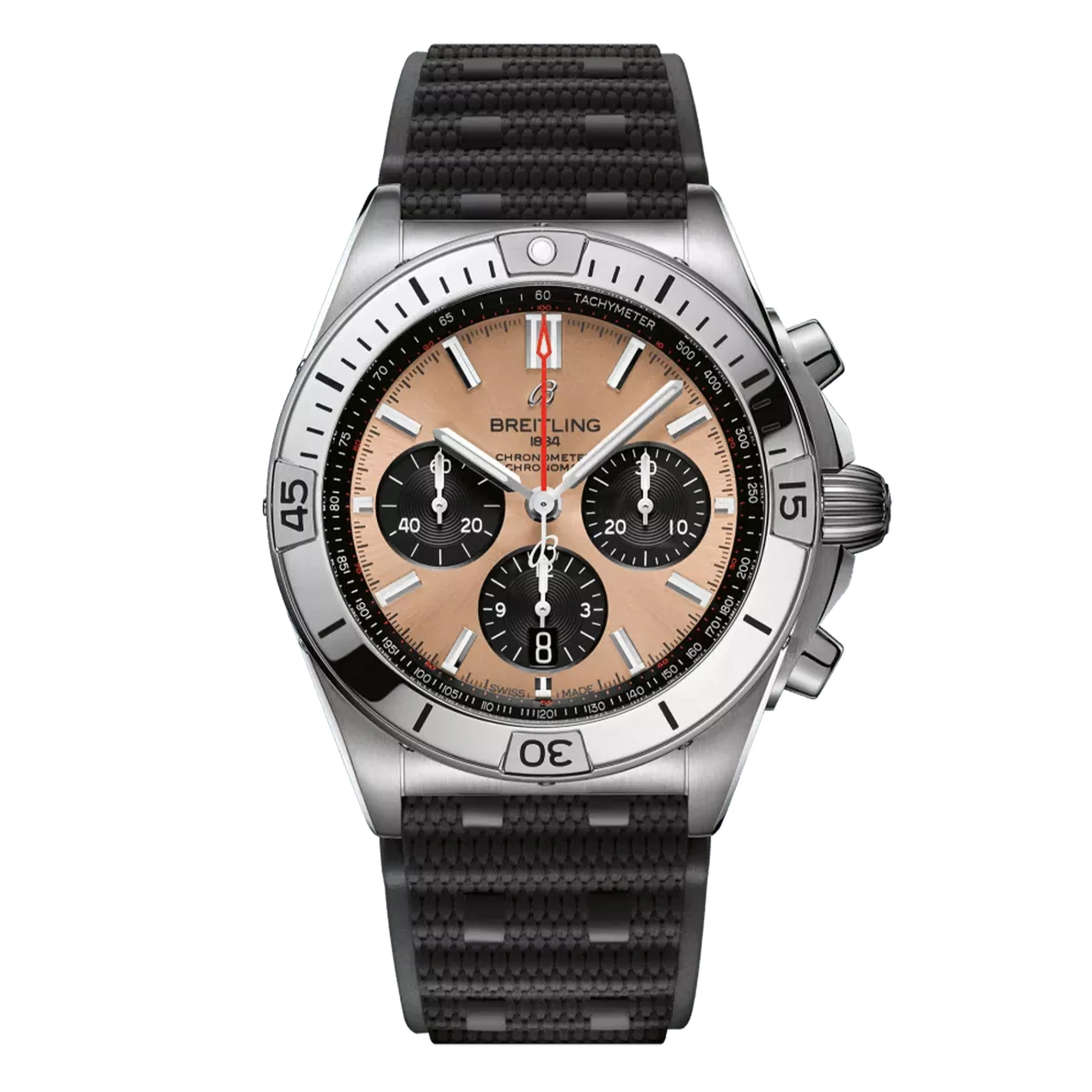 Breitling Chronomat B01 42 Watch, 42mm Copper Dial, AB0134101K1S1