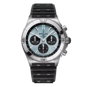 Breitling Chronomat B01 42 Watch, 42mm Ice Blue Dial, PB0134101C1S2
