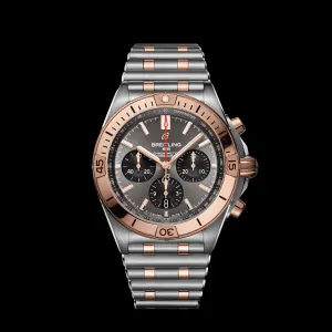 Breitling Chronomat B01 Watch, 42mm Grey Dial, UB0134101B1U1
