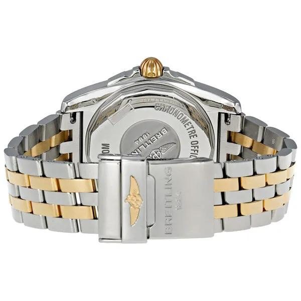 Breitling Galactic 36 Silver Dial Automatic Chronometer Two-tone Men's Watch C3733012/G714