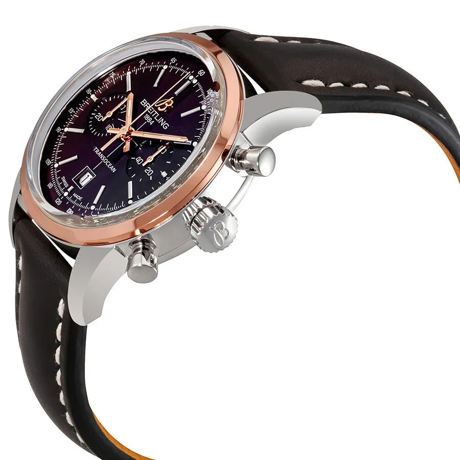 Breitling Transocean Chronograph Automatic Men's Watch U4131012-Q600 428X-A18BA.1