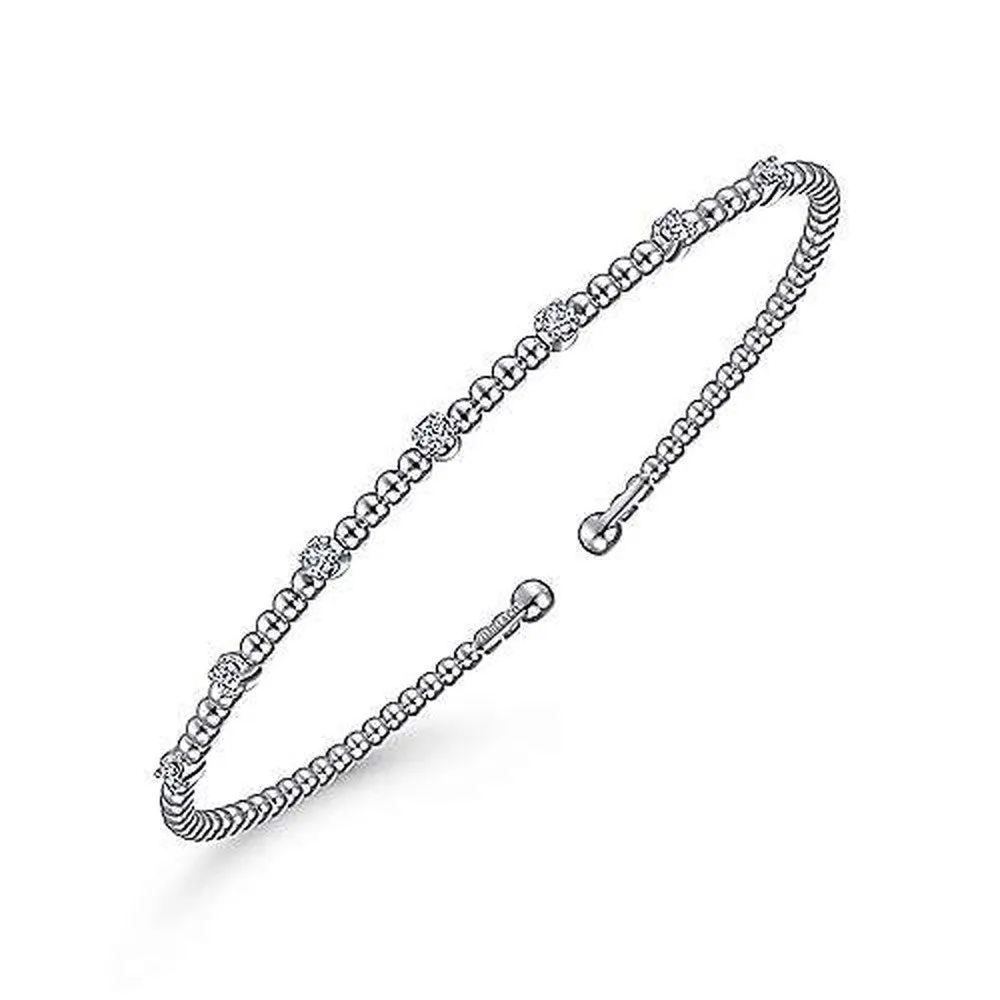 Bujukan Stationed Diamond Bar Bracelet