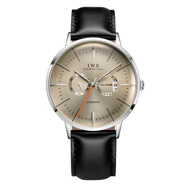 Carnival Fashion Watch Men Automatic Mechanical Wristwatches 30M Waterproof Mens Clock relogio masculino