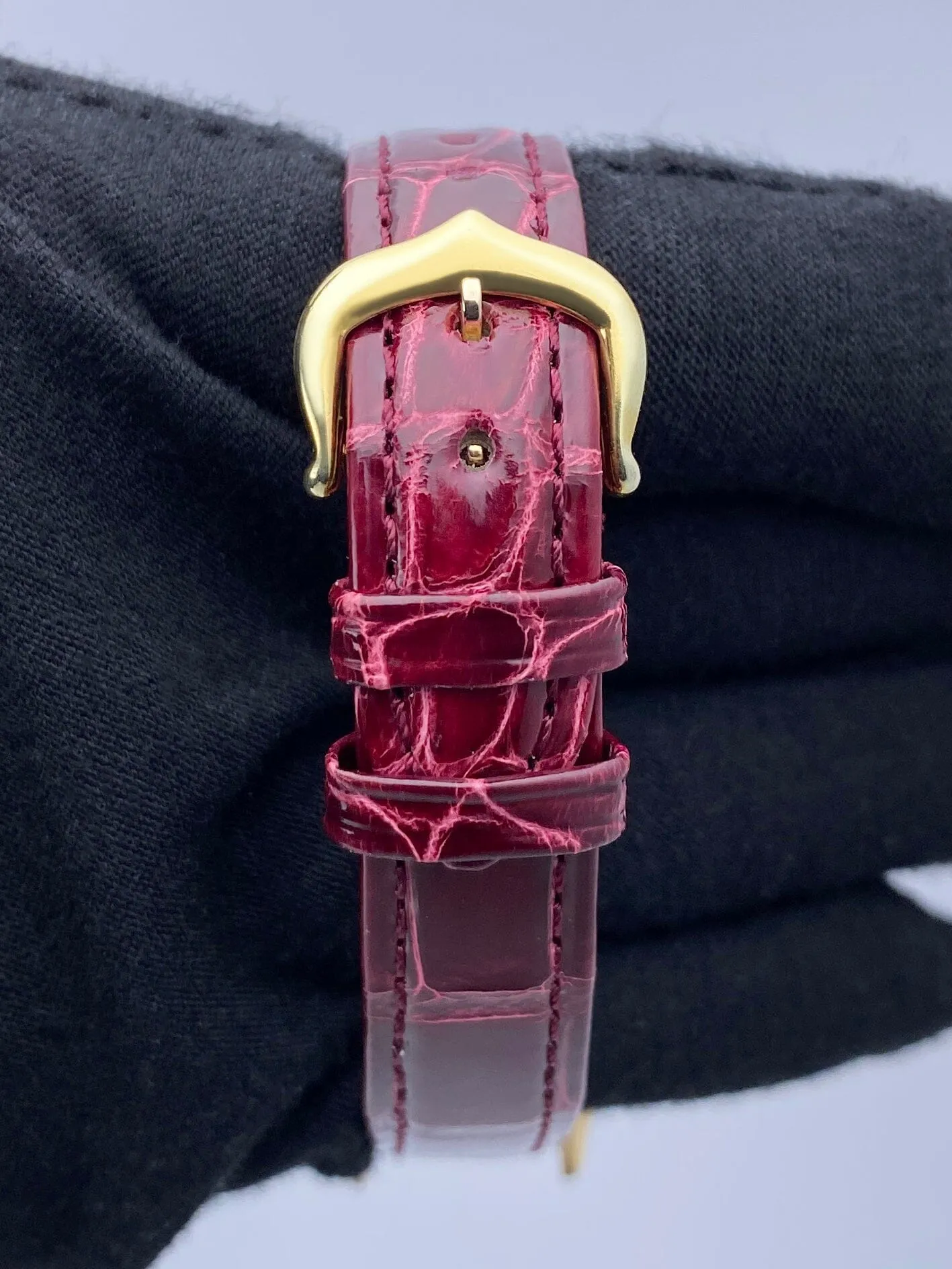 Cartier Santos Dumont W1505556 18K Yellow Gold Ladies Watch