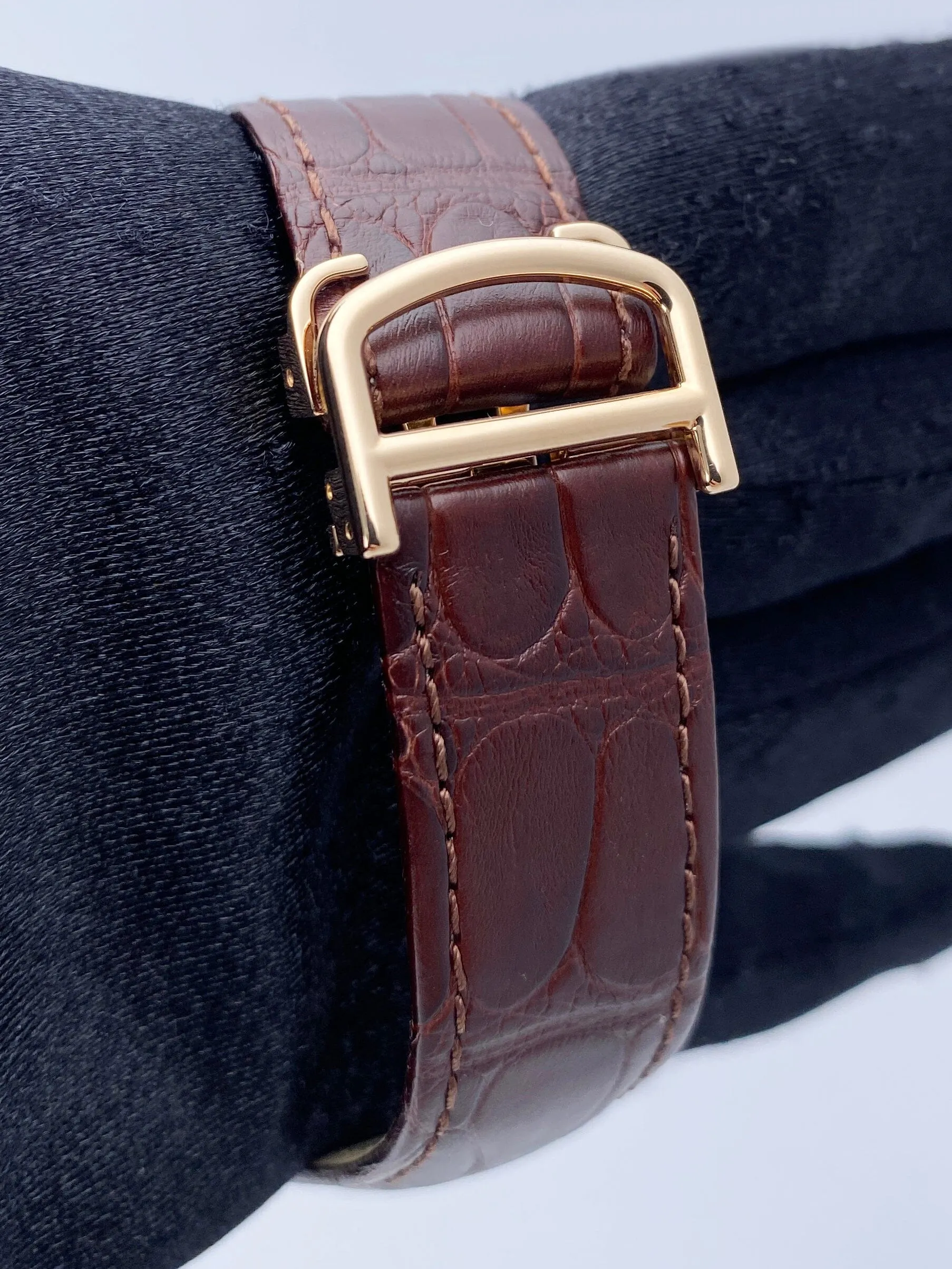 Cartier Tank Louis XL W1560003 18K Rose Gold Mens Watch