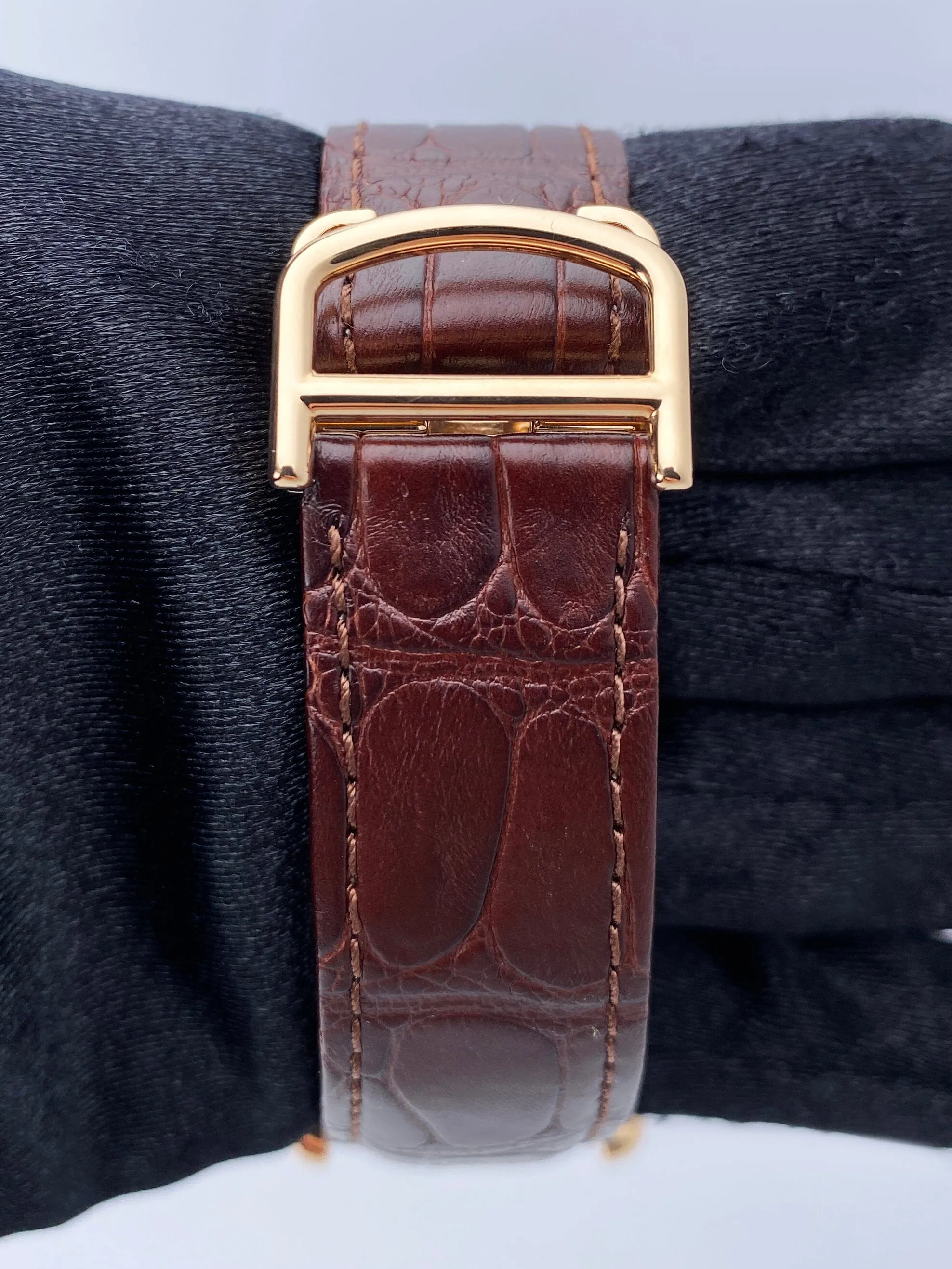 Cartier Tank Louis XL W1560003 18K Rose Gold Mens Watch