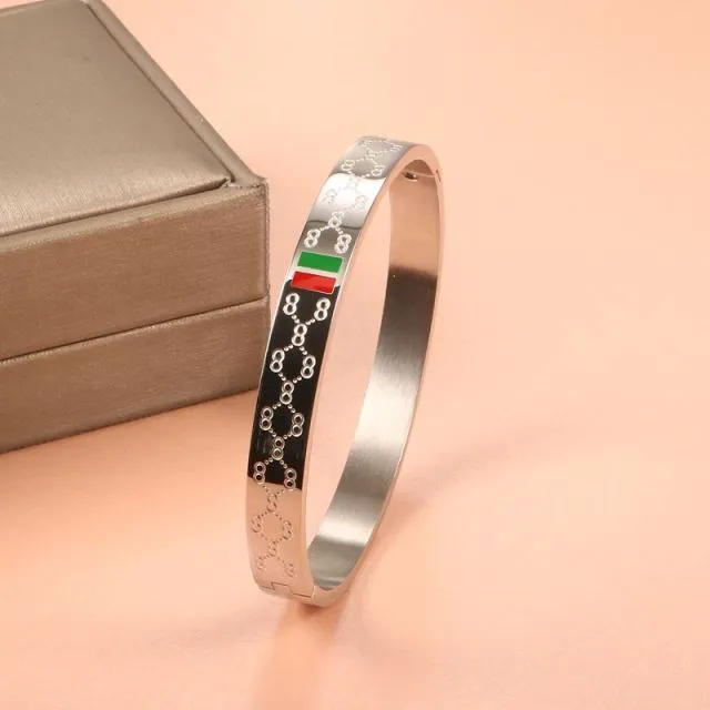 Charm Cuff Bracelet