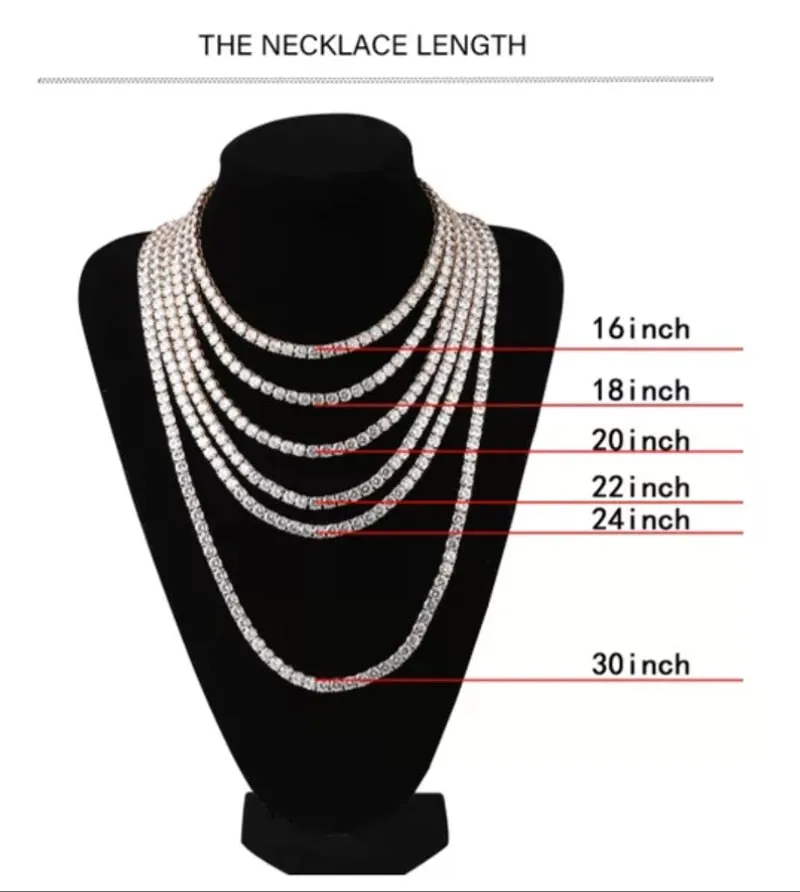 Charming Mini Baguette Tennis Necklace