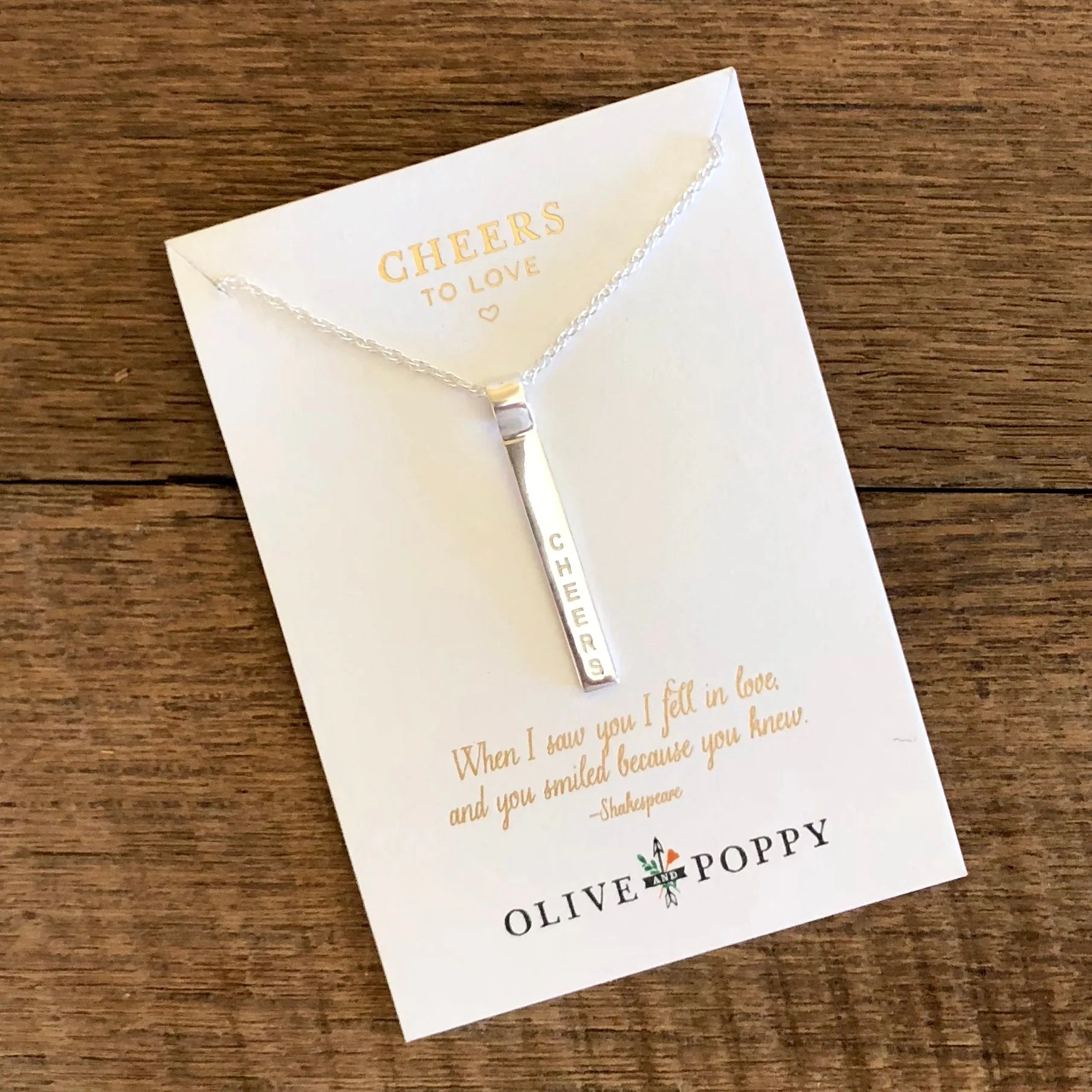 Cheers Necklace - Love