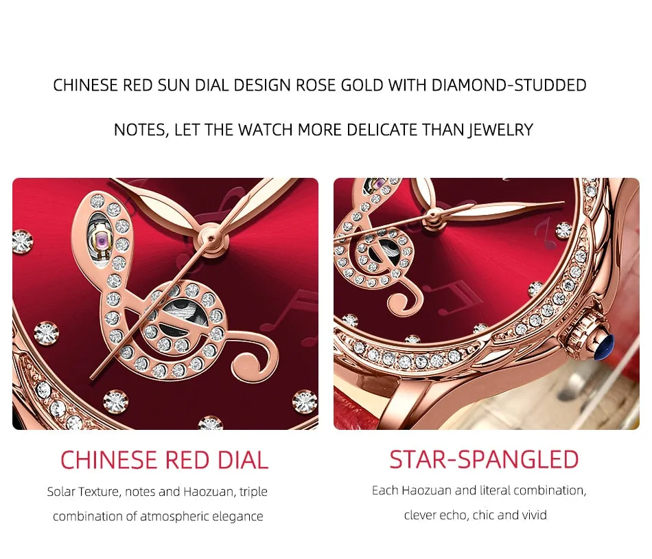 CHENXI Fashion Women Skeleton Watches Luxury Brand Mechanical Automatic Watch Stainless Steel Business Waterproof Wrist Watches