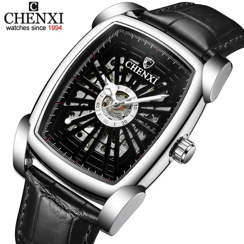 CHENXI Luxury Watches Top Brand Fashion Automatic Clock Luminous Waterproof Tourbillon Mechanical Watch Relogio Masculino