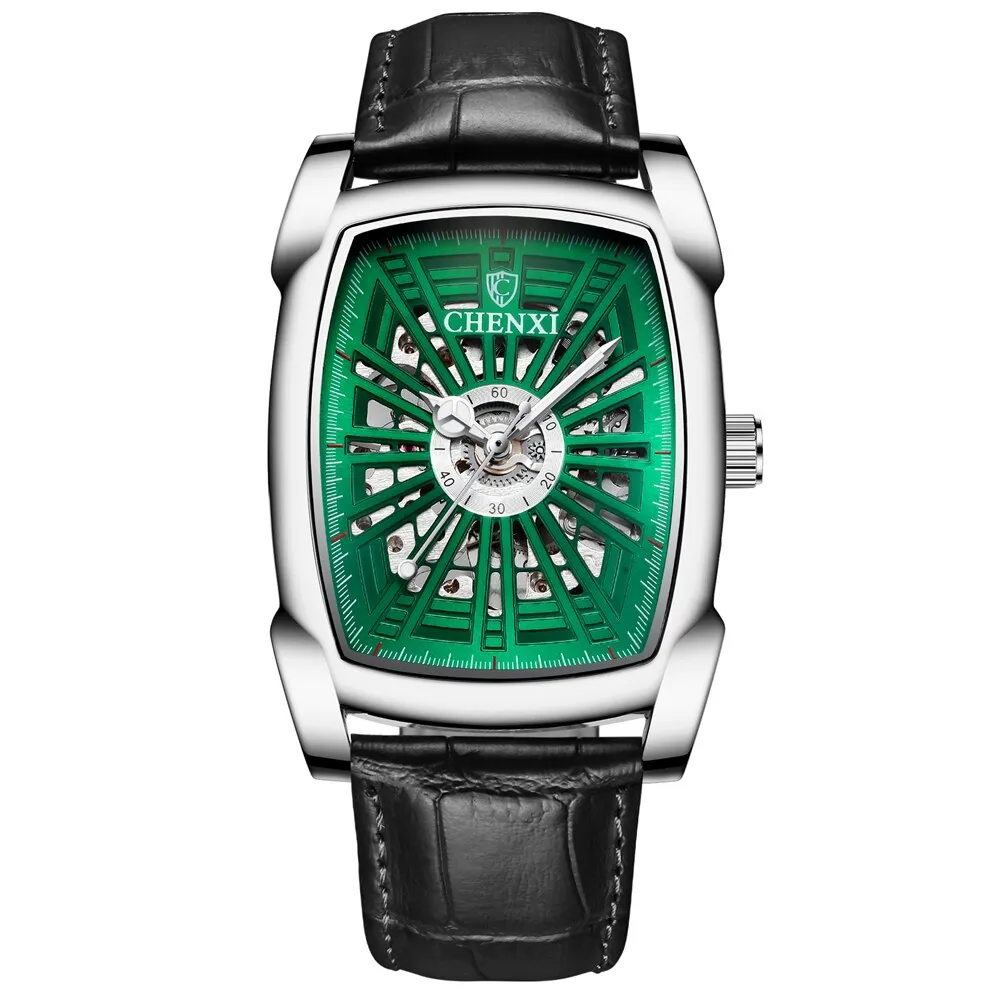 CHENXI Luxury Watches Top Brand Fashion Automatic Clock Luminous Waterproof Tourbillon Mechanical Watch Relogio Masculino