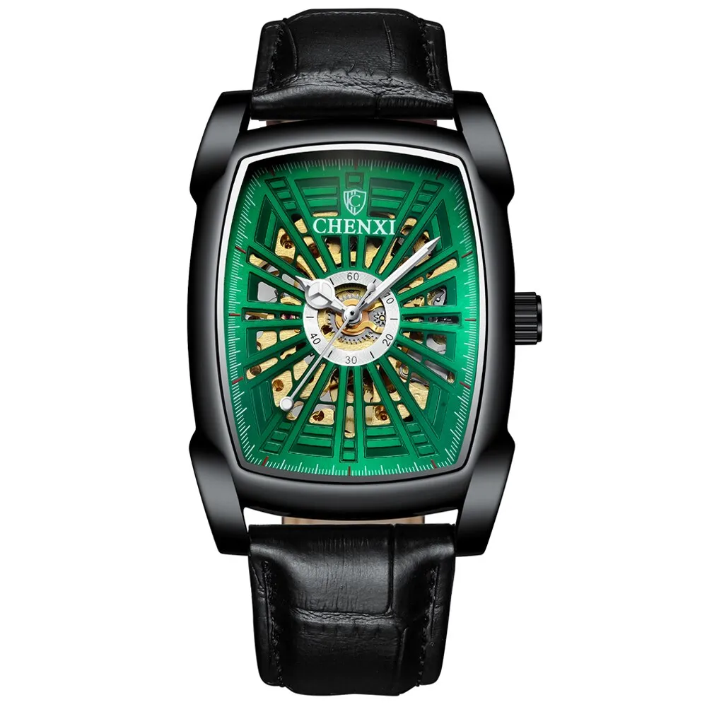 CHENXI Luxury Watches Top Brand Fashion Automatic Clock Luminous Waterproof Tourbillon Mechanical Watch Relogio Masculino