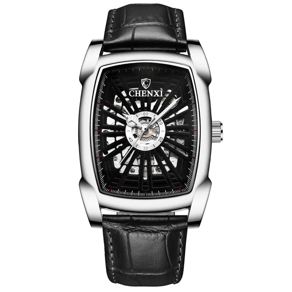 CHENXI Luxury Watches Top Brand Fashion Automatic Clock Luminous Waterproof Tourbillon Mechanical Watch Relogio Masculino