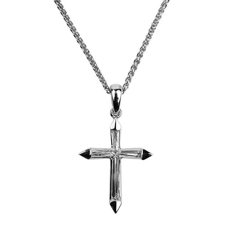 Christopher Designs Diamond Cross Necklace