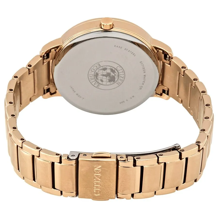 Citizen Silhouette Crystal Silver Dial Ladies Watch FE7043-55A