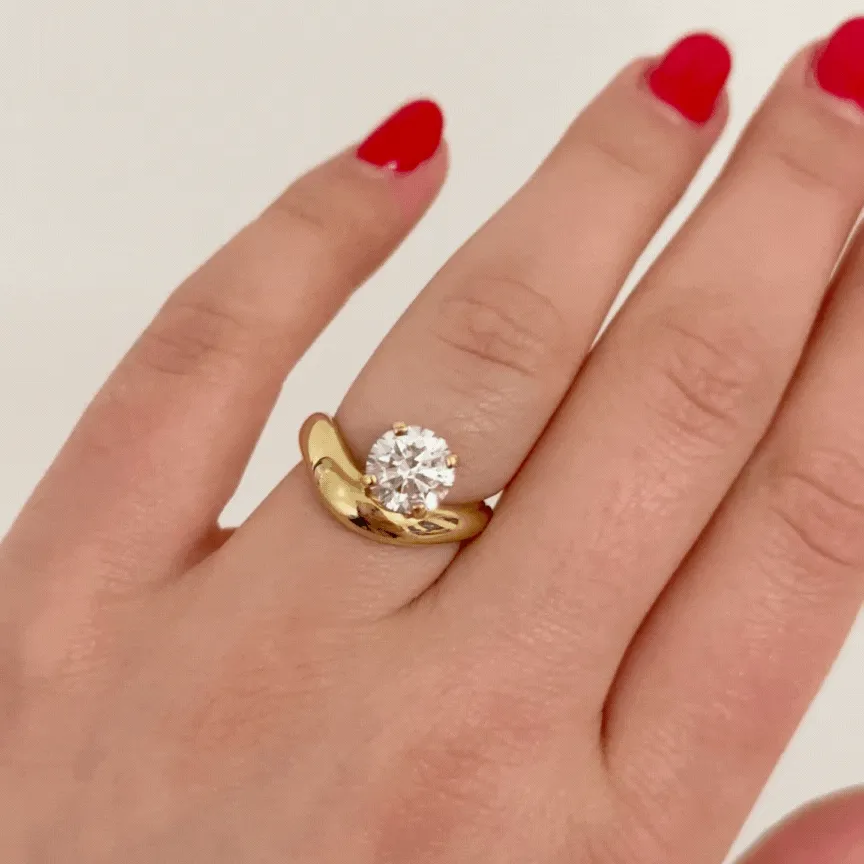 Cloud Round Ring