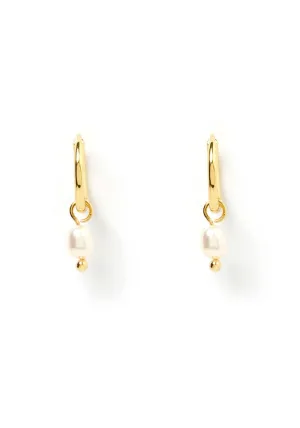 Cordelia Gold Pearl Earrings