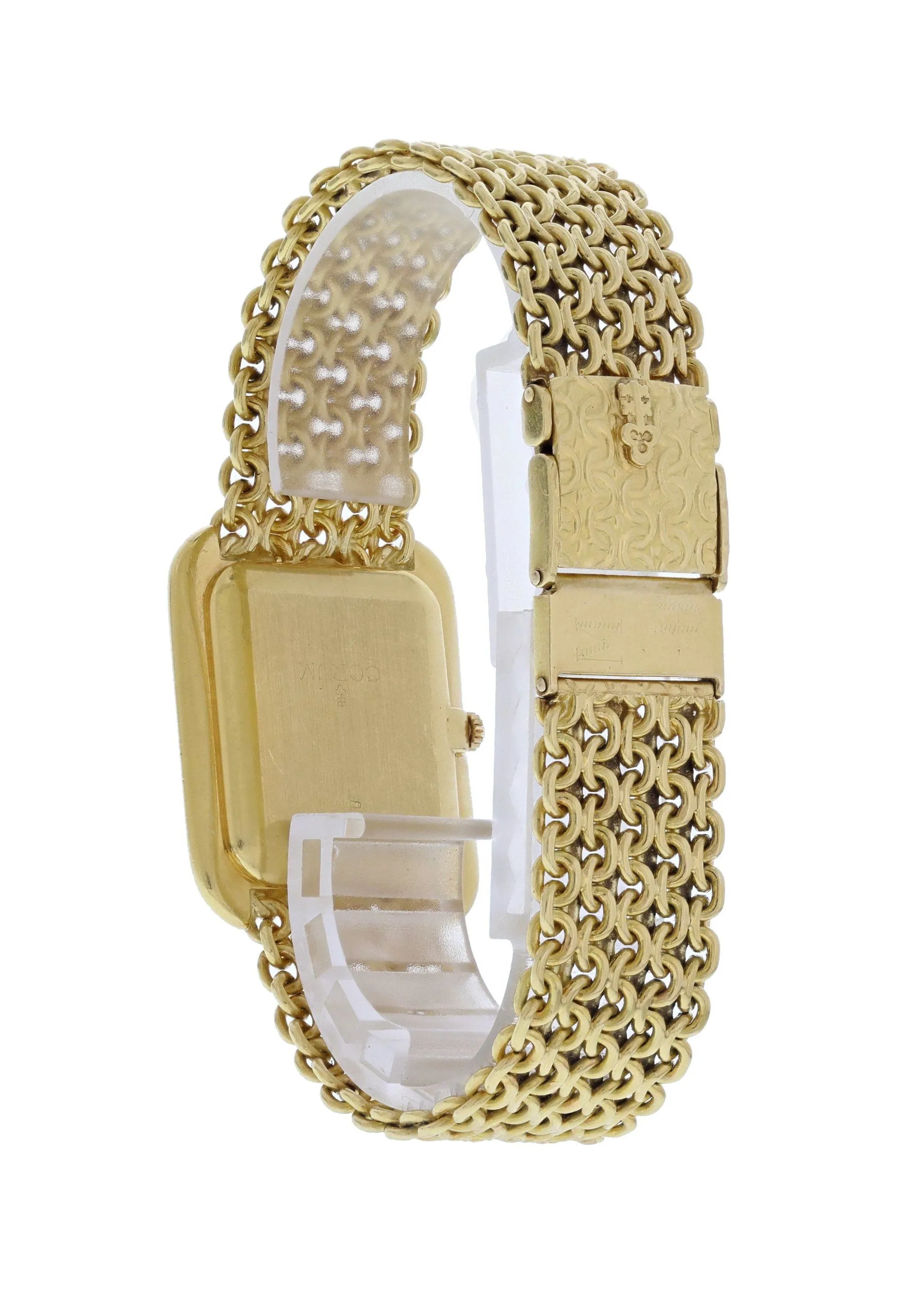 Corum 18K Yellow Gold With Diamond Watch