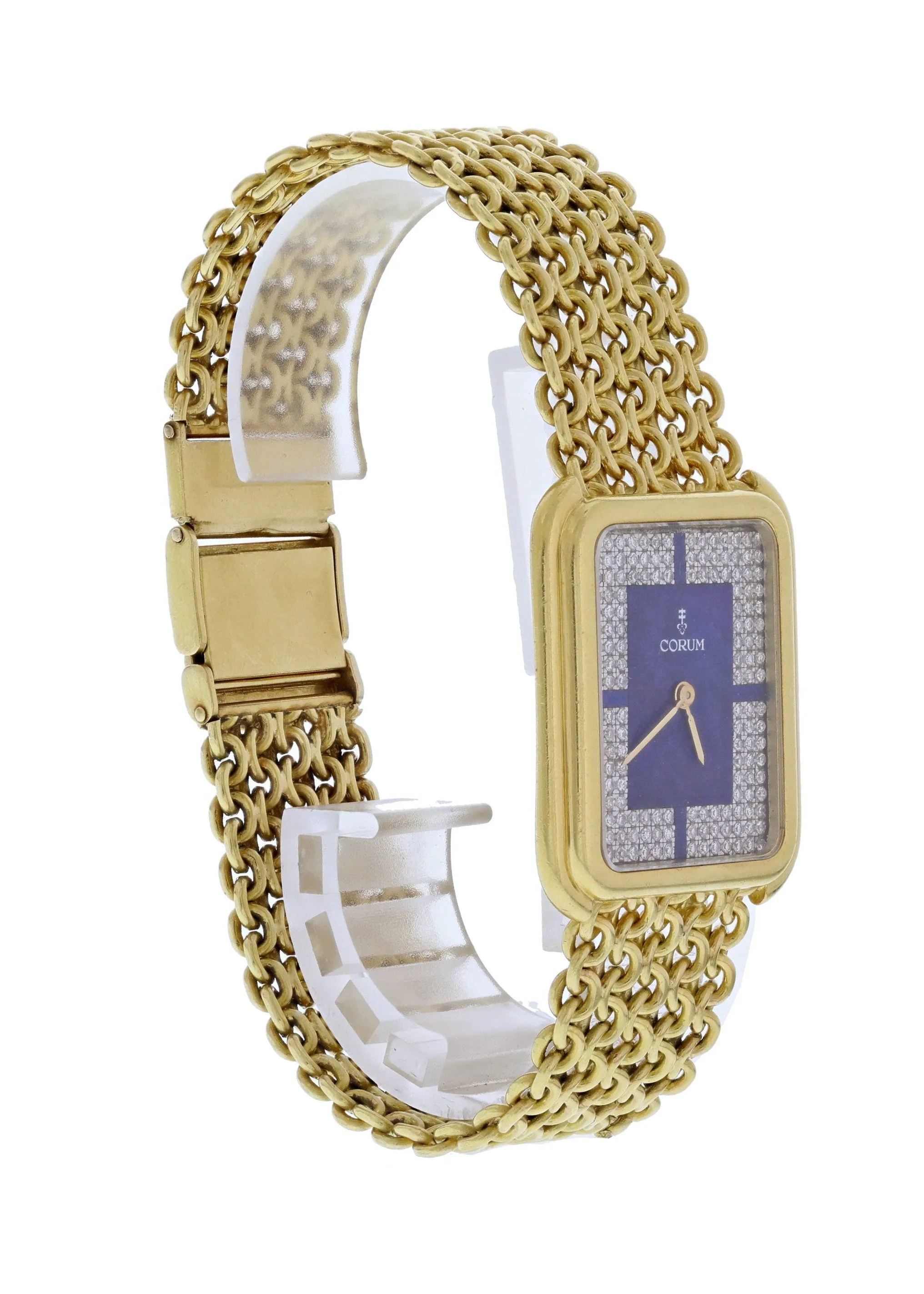 Corum 18K Yellow Gold With Diamond Watch