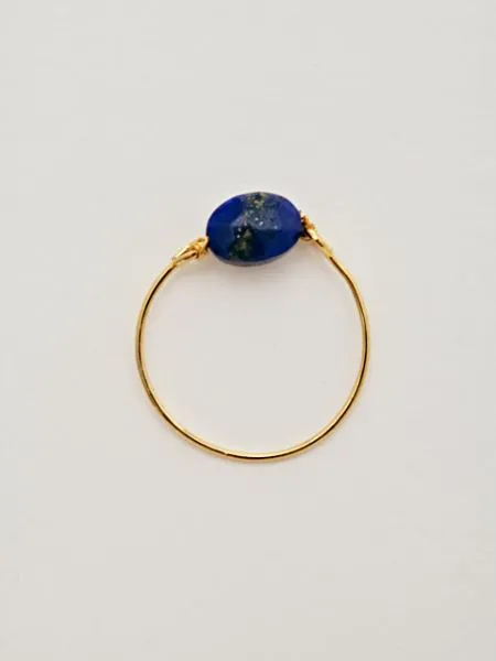 Cut Gemstone Ring