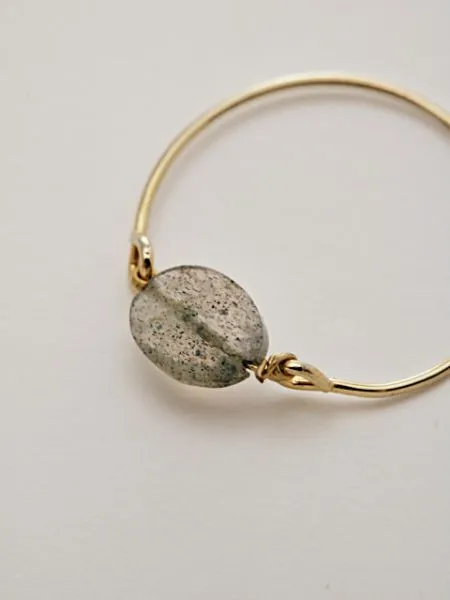 Cut Gemstone Ring
