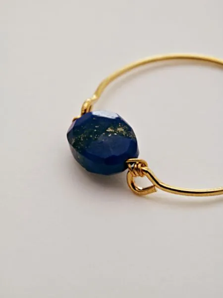 Cut Gemstone Ring