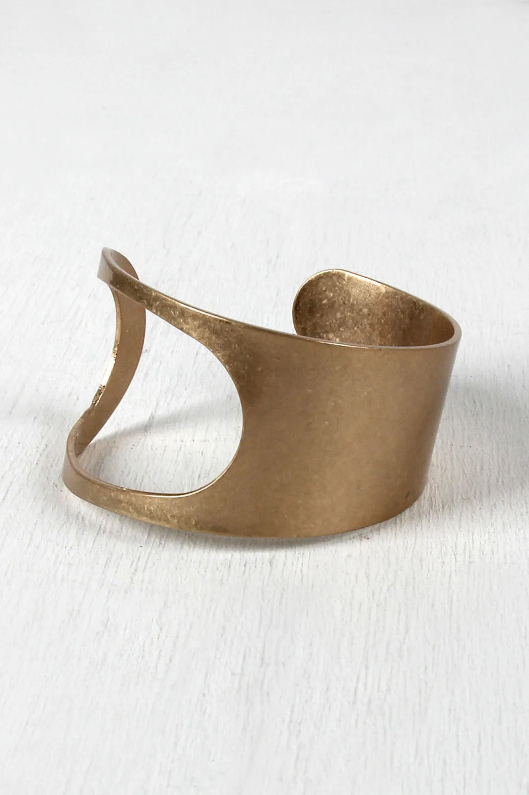 Cutout Cuff Bangle