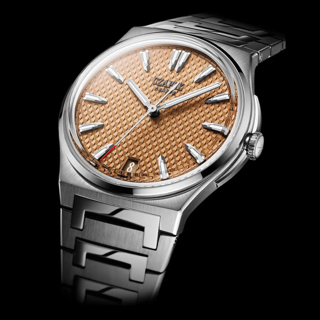 Czapek Antarctique S Passage de Drake Salmon 38.5mm (Pre-Order)