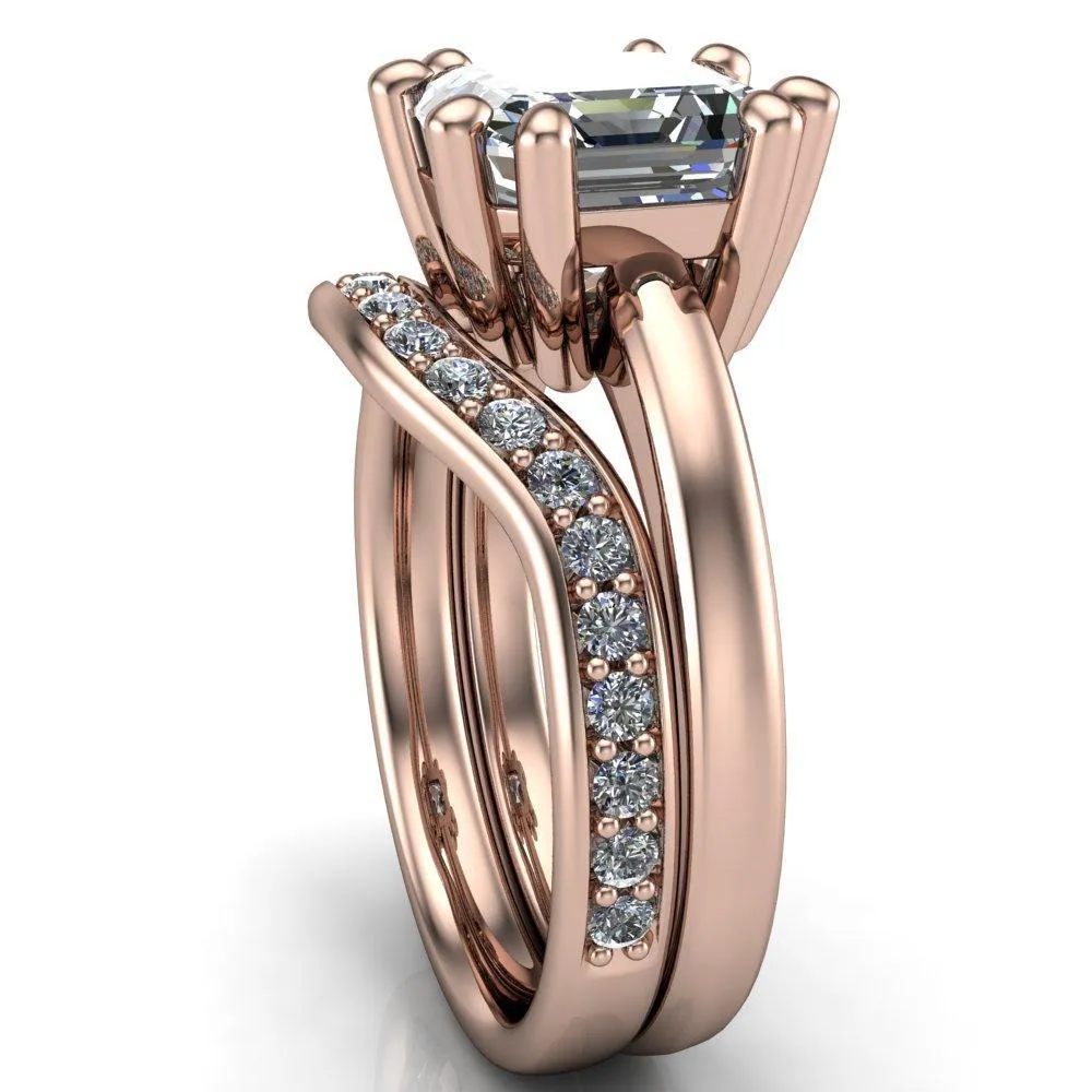 Deborah Asscher Moissanite 8 Prong Ring