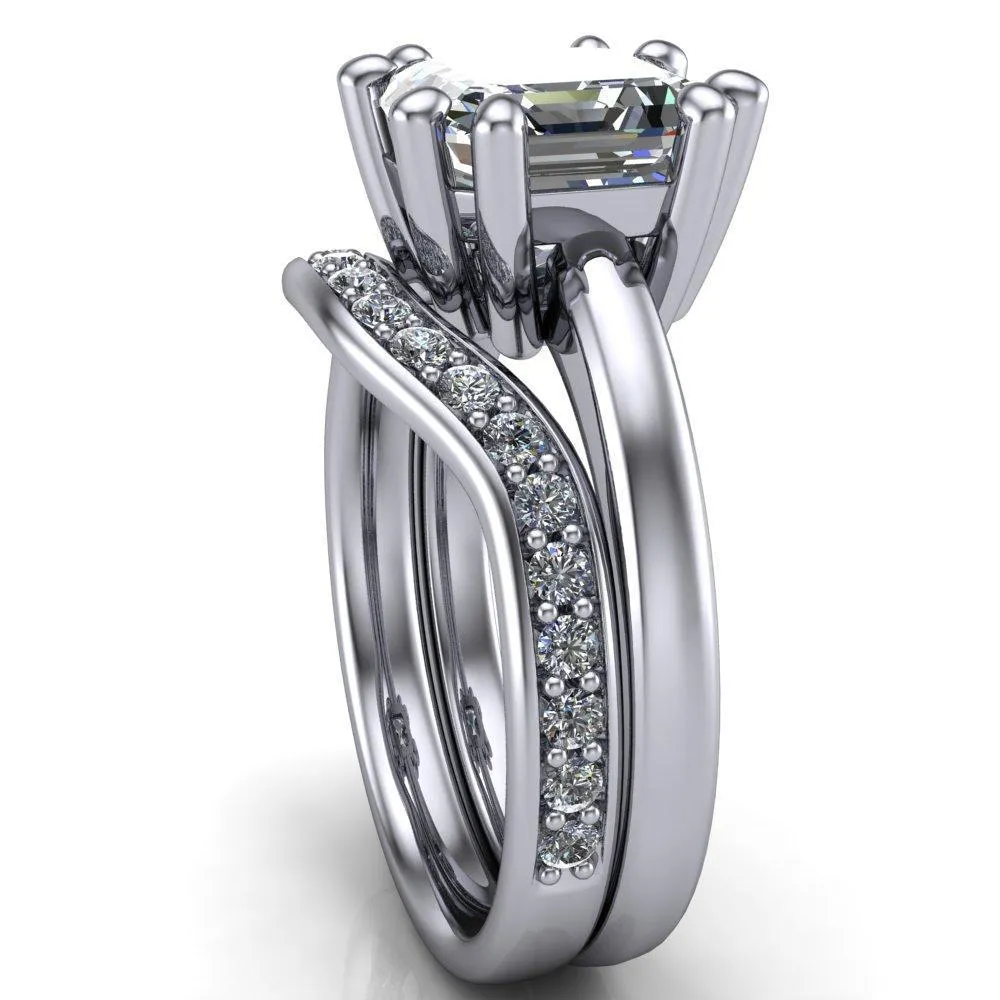 Deborah Asscher Moissanite 8 Prong Ring
