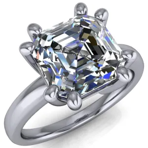 Deborah Asscher Moissanite 8 Prong Ring