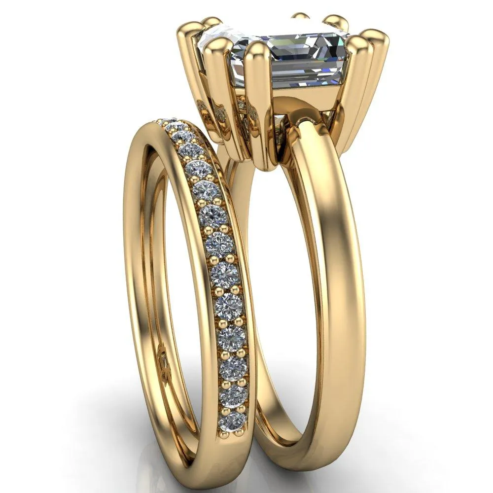 Deborah Asscher Moissanite 8 Prong Ring