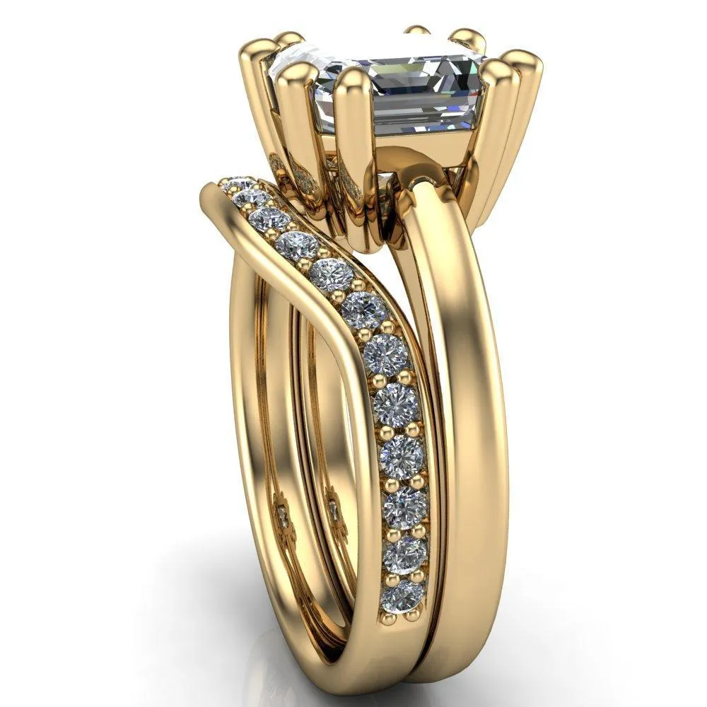 Deborah Asscher Moissanite 8 Prong Ring