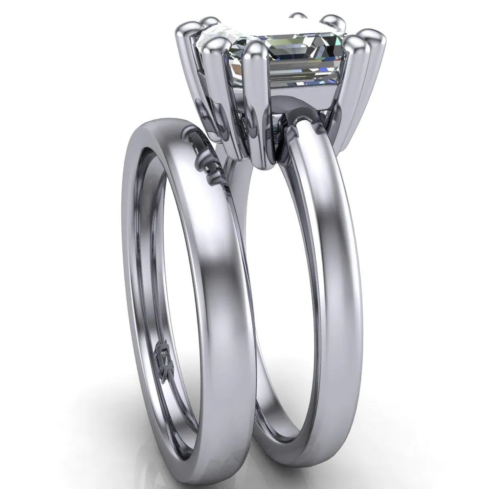 Deborah Asscher Moissanite 8 Prong Ring