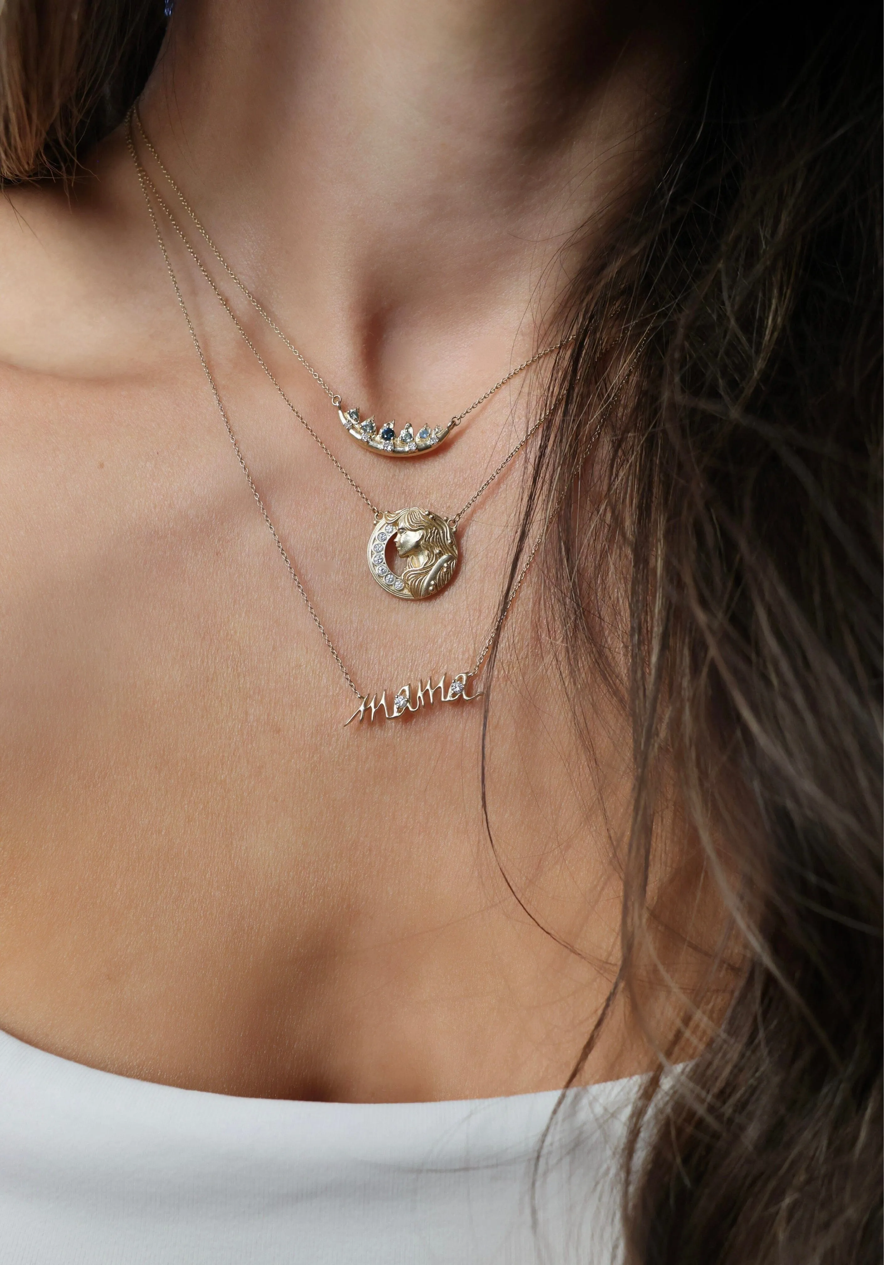 Diamond Mama Necklace