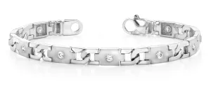 Diamond Plus Link Diamond Bracelet with 1.98 ct.(finished) 3.8mm