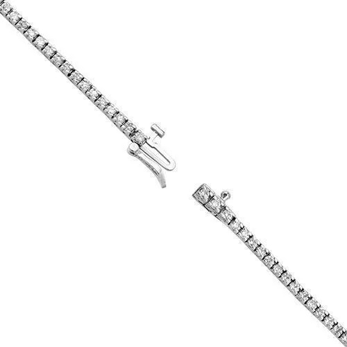 Diamond Tennis Bracelet in 14k White Gold 1.85 Ctw
