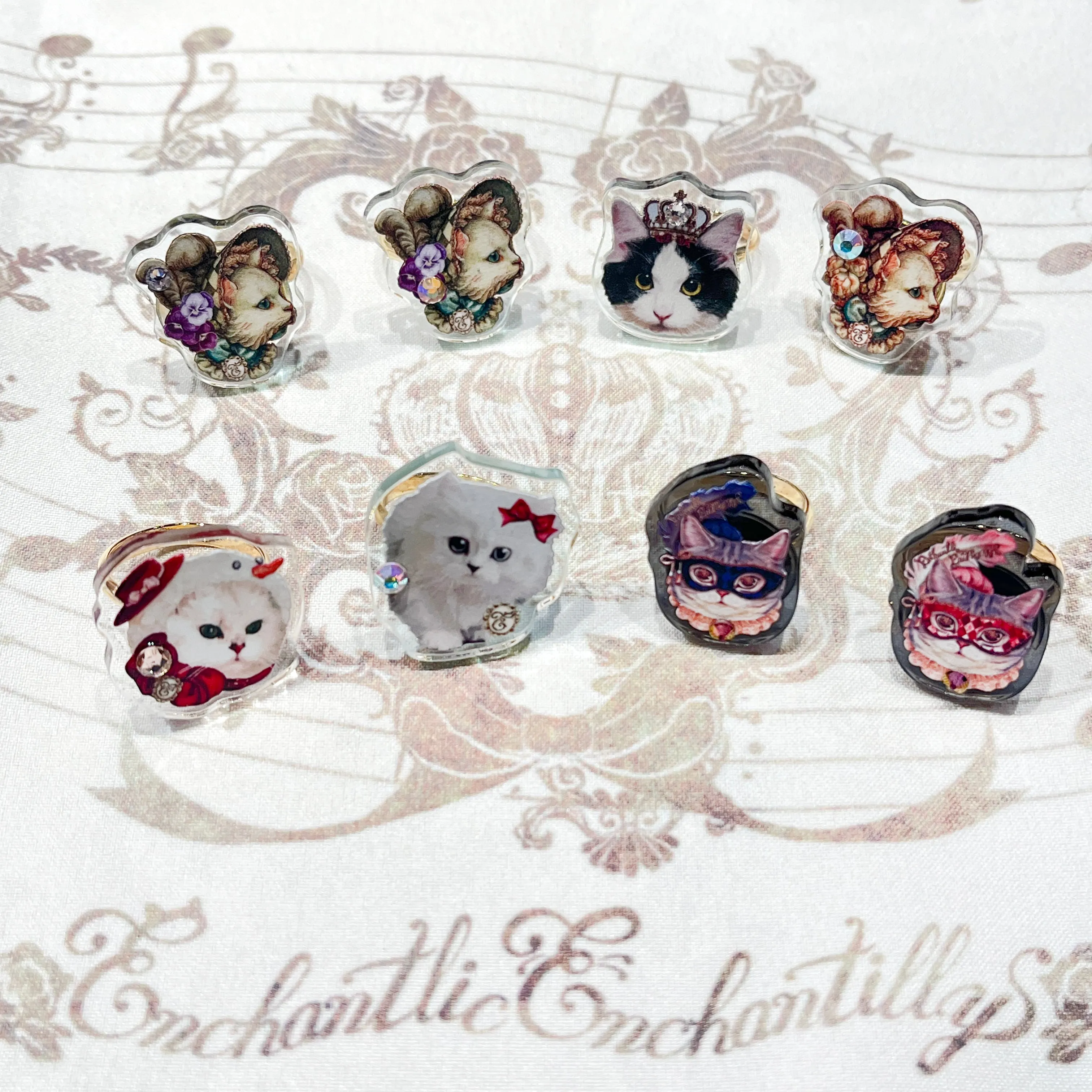 Dolled Up Ring - Cat Series