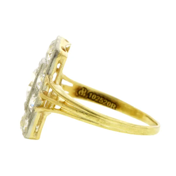 Edwardian Diamond Ring, TRB 0.65ct