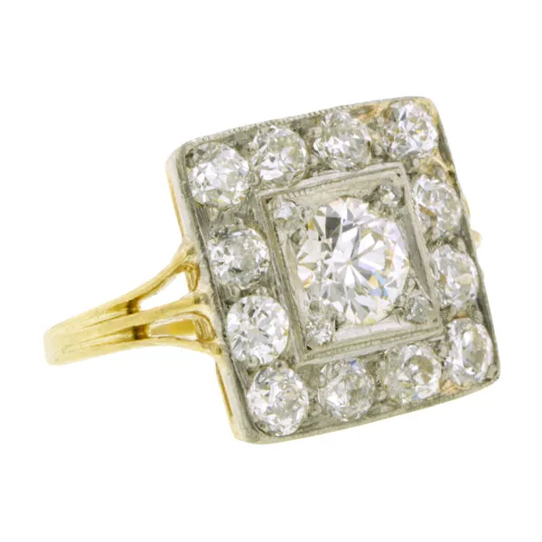 Edwardian Diamond Ring, TRB 0.65ct