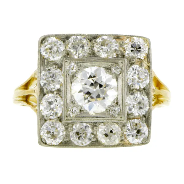 Edwardian Diamond Ring, TRB 0.65ct
