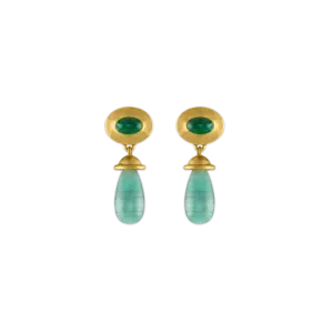 Emerald Alabastra Earrings