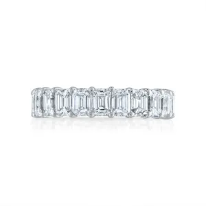 Emerald Cut Eternity Band - 3.5ct