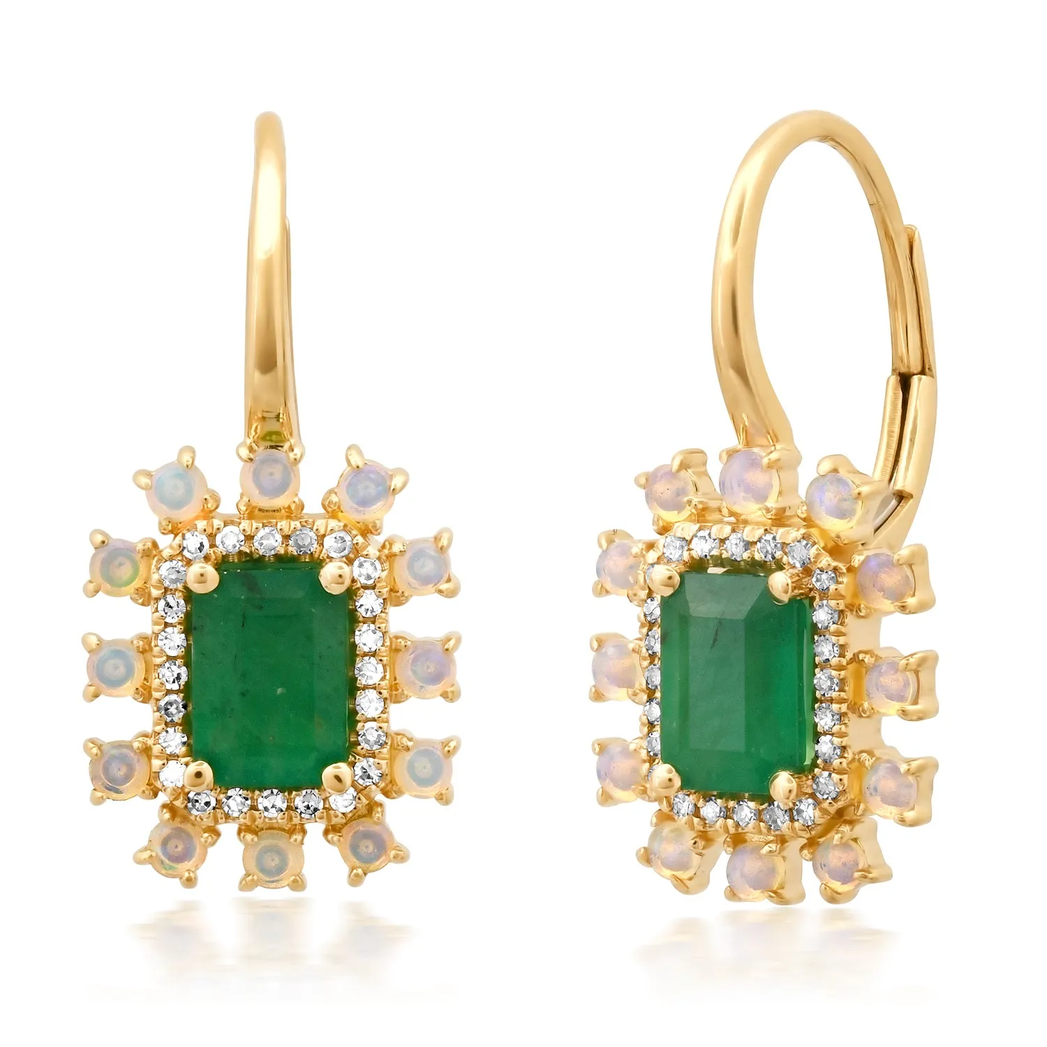 Emerald Drop Earrings